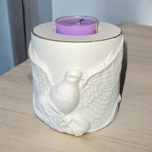 Lenox candle holder, Radiant Light, ceramic, excellent condition